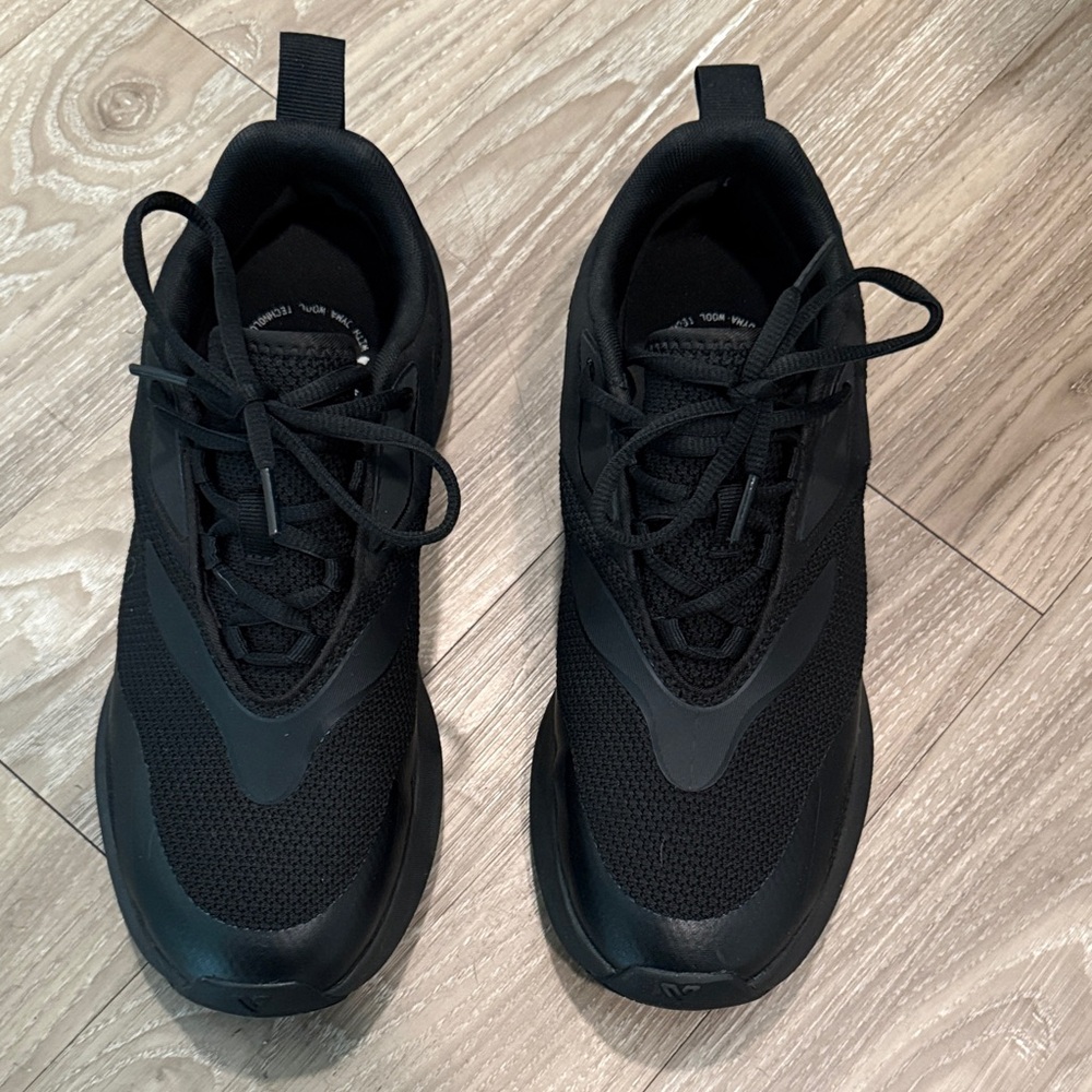 Vessi Men's All-Black Athletic Sneakers